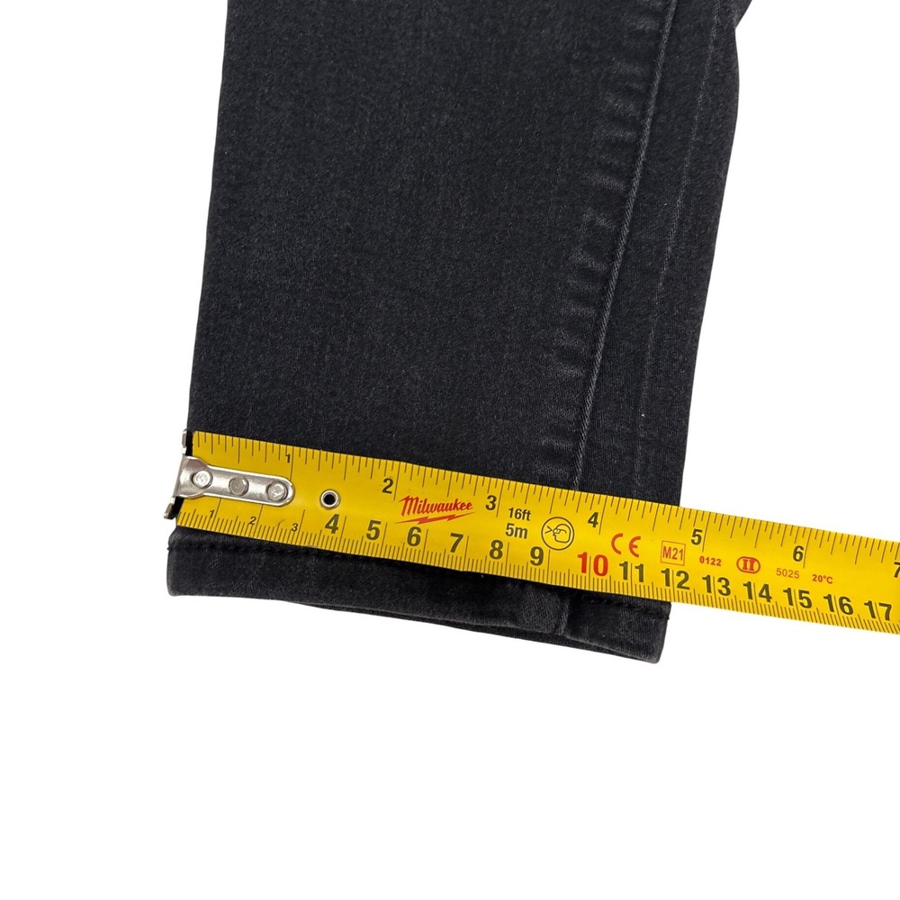 1822 Denim Womens Black Skinny Jeans Mid Rise Stretch Size 10 CJ5M1116A6 - Picture 6 of 10
